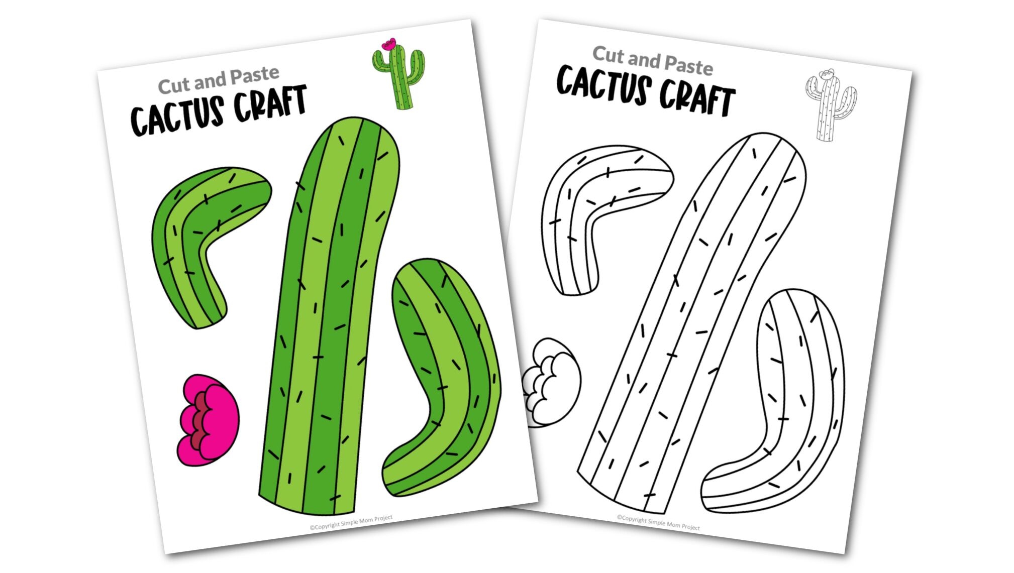 Free Printable Cactus Template Free Printable Cactus Template
