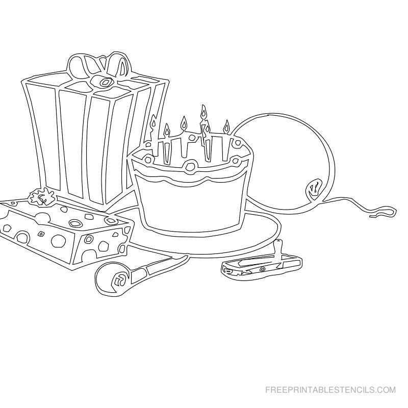 Cake Decorating Templates Printable Free