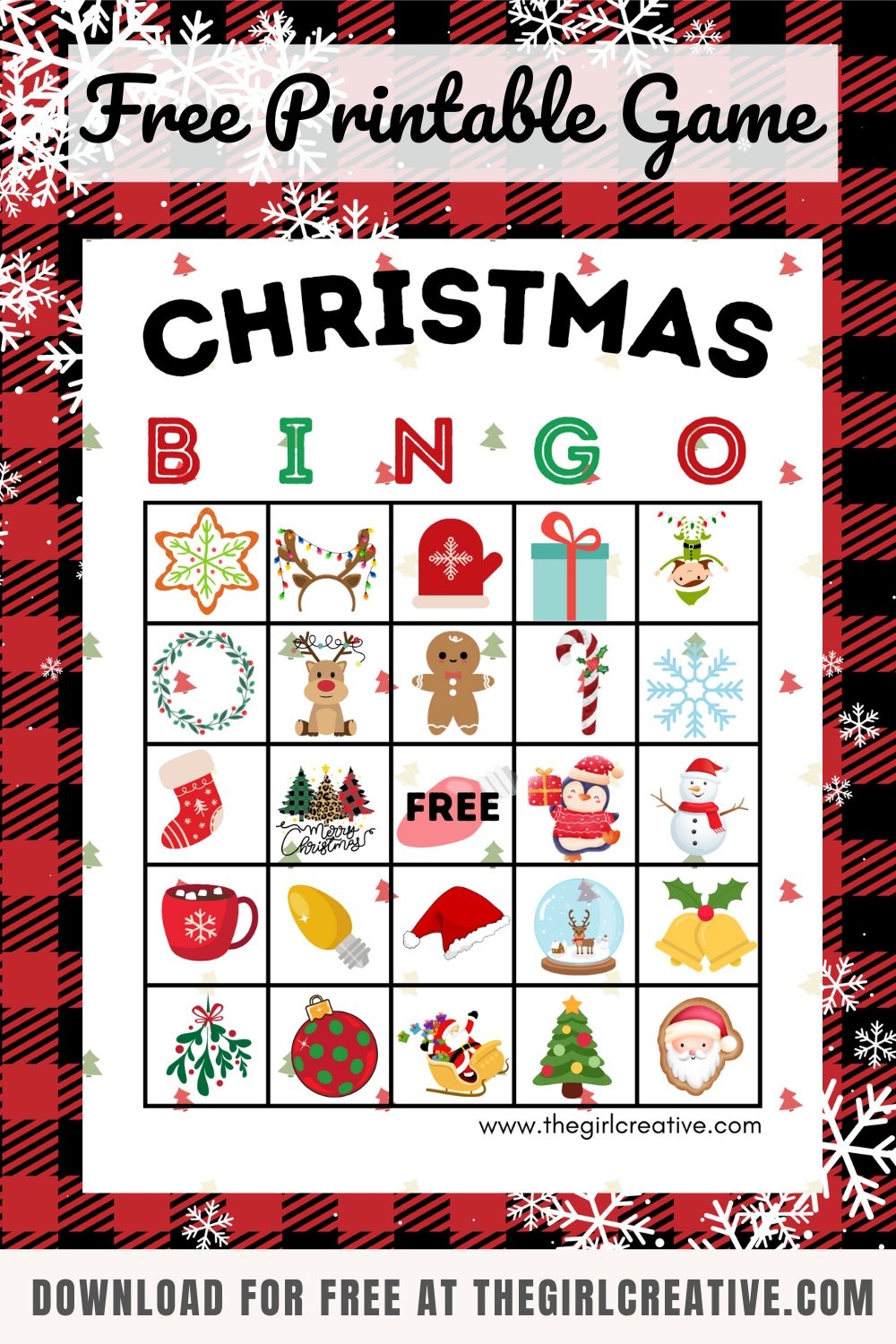 Free Printable Bingo Card Template Pdf