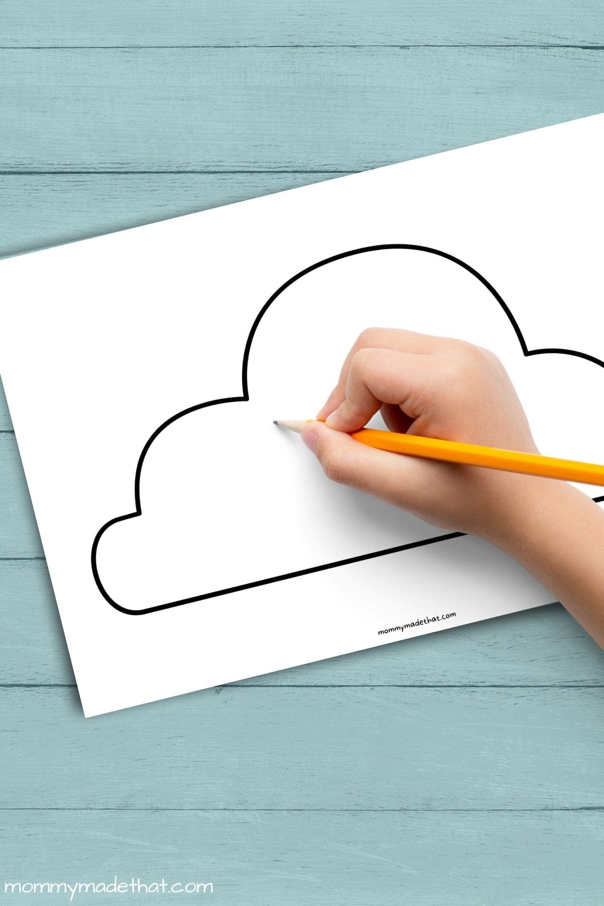 Cloud Printable Template Free