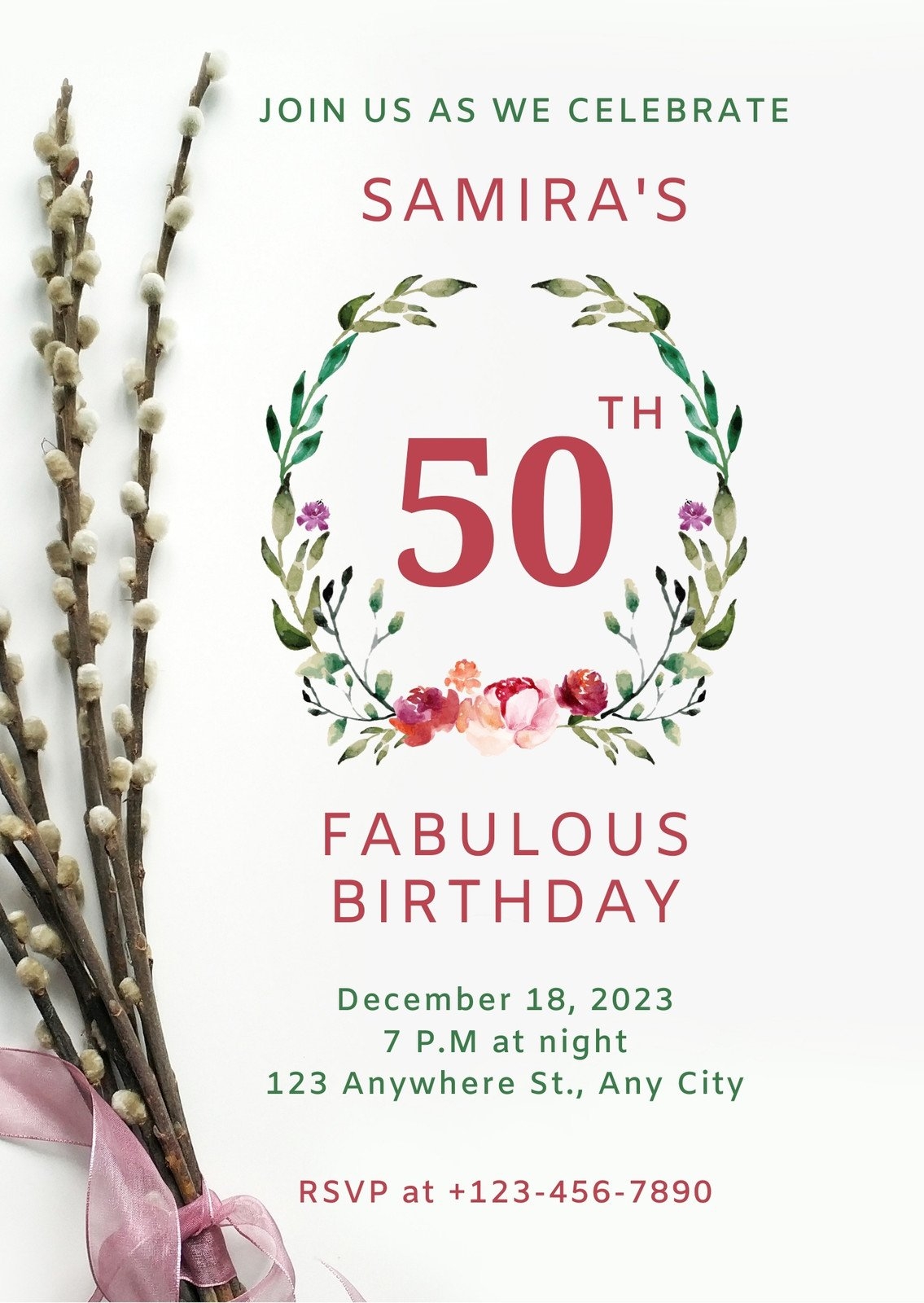 50th Birthday Invitations Free Printable Template 50th Birthday Invitations Free Printable Template