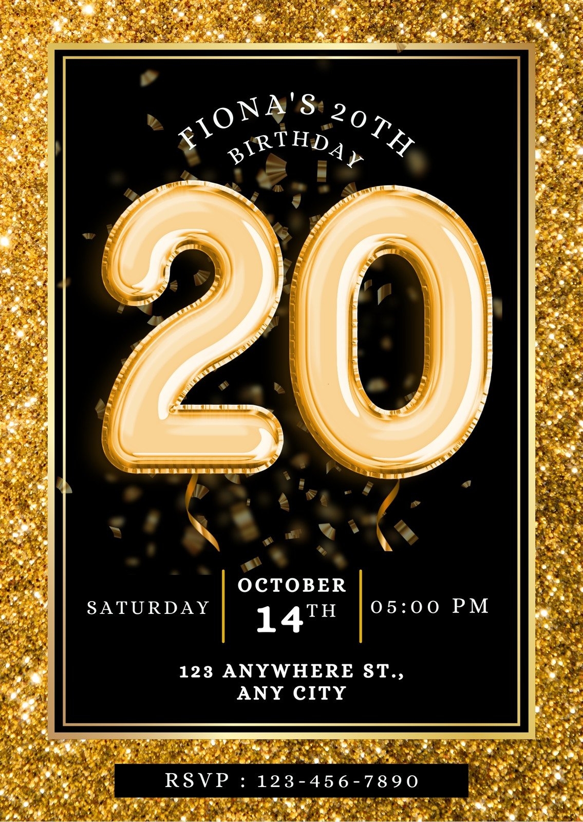 Free Printable Custom 50th Birthday Invitation Templates Canva Free Printable Custom 50th Birthday Invitation Templates Canva