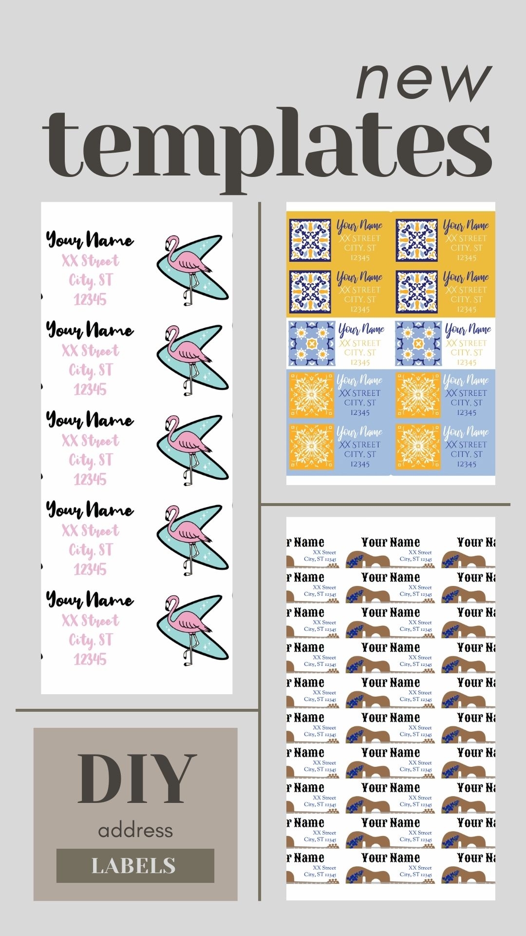 Free Address Label Templates Printable
