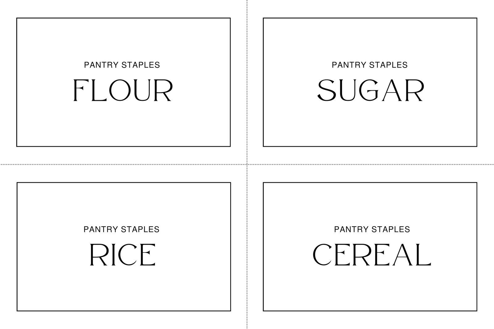 Editable Free Printable Label Templates