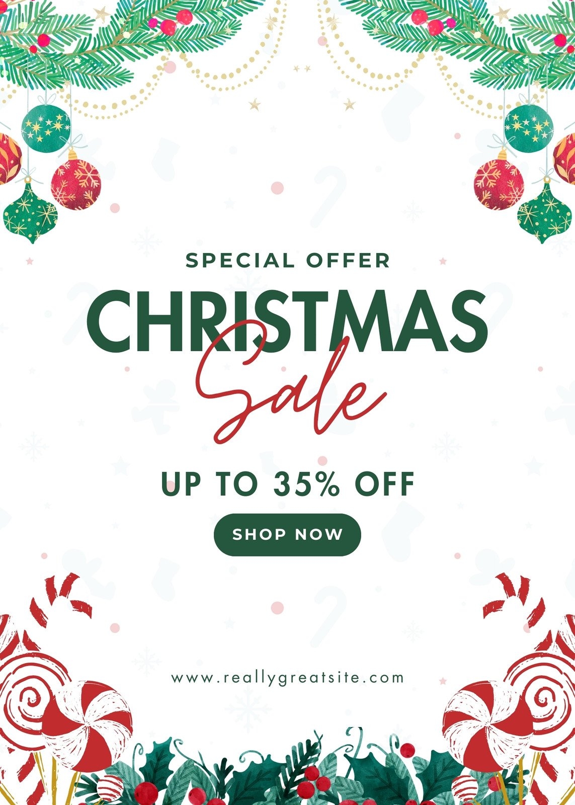 Free Printable Customizable Christmas Flyer Templates Canva