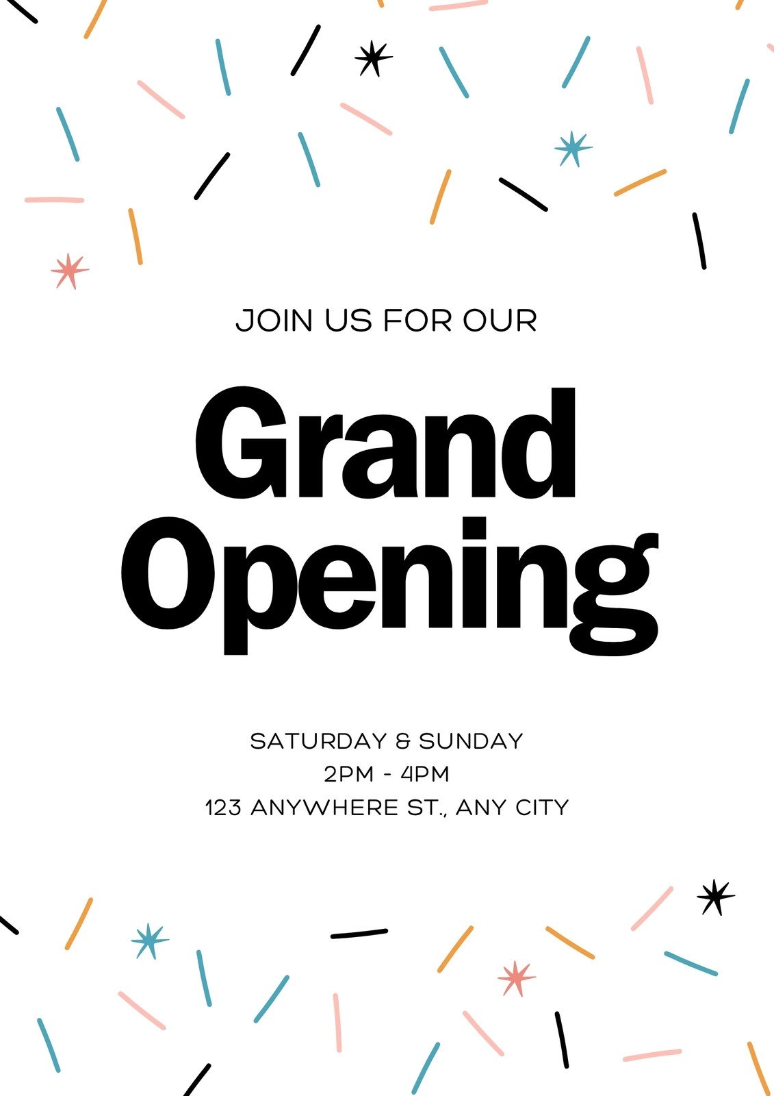 Free Printable Customizable Event Flyer Templates Canva