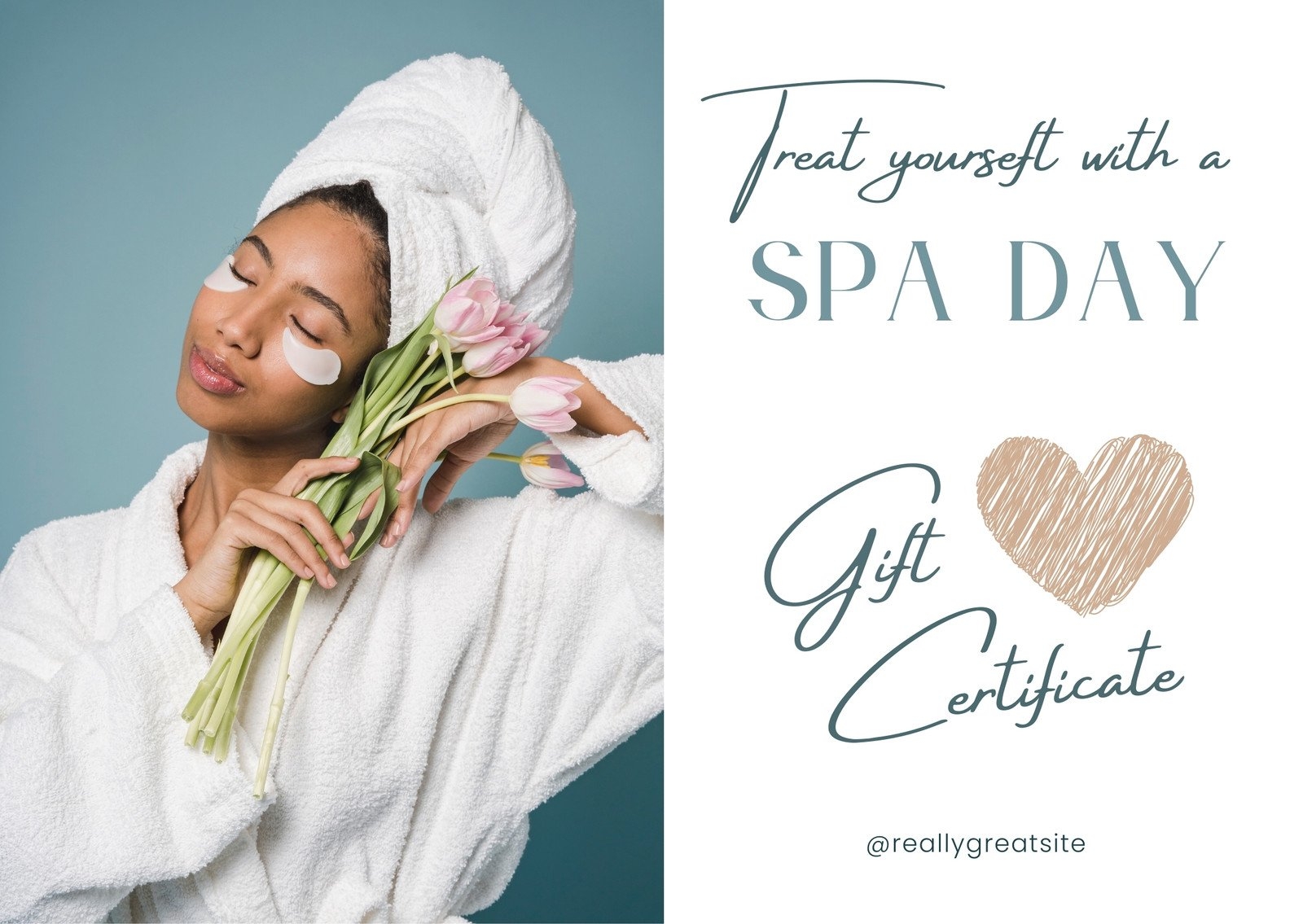 Free Spa Gift Certificate Template Printable