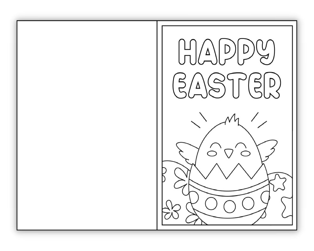 Free Printable Easter Cards To Color Perfect For Kids The Craft at Home Family Free Printable Easter Cards To Color Perfect For Kids The Craft at Home Family