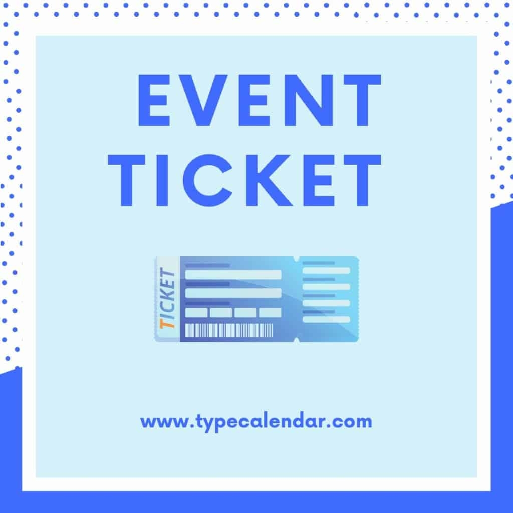 Free Concert Ticket Templates Printable