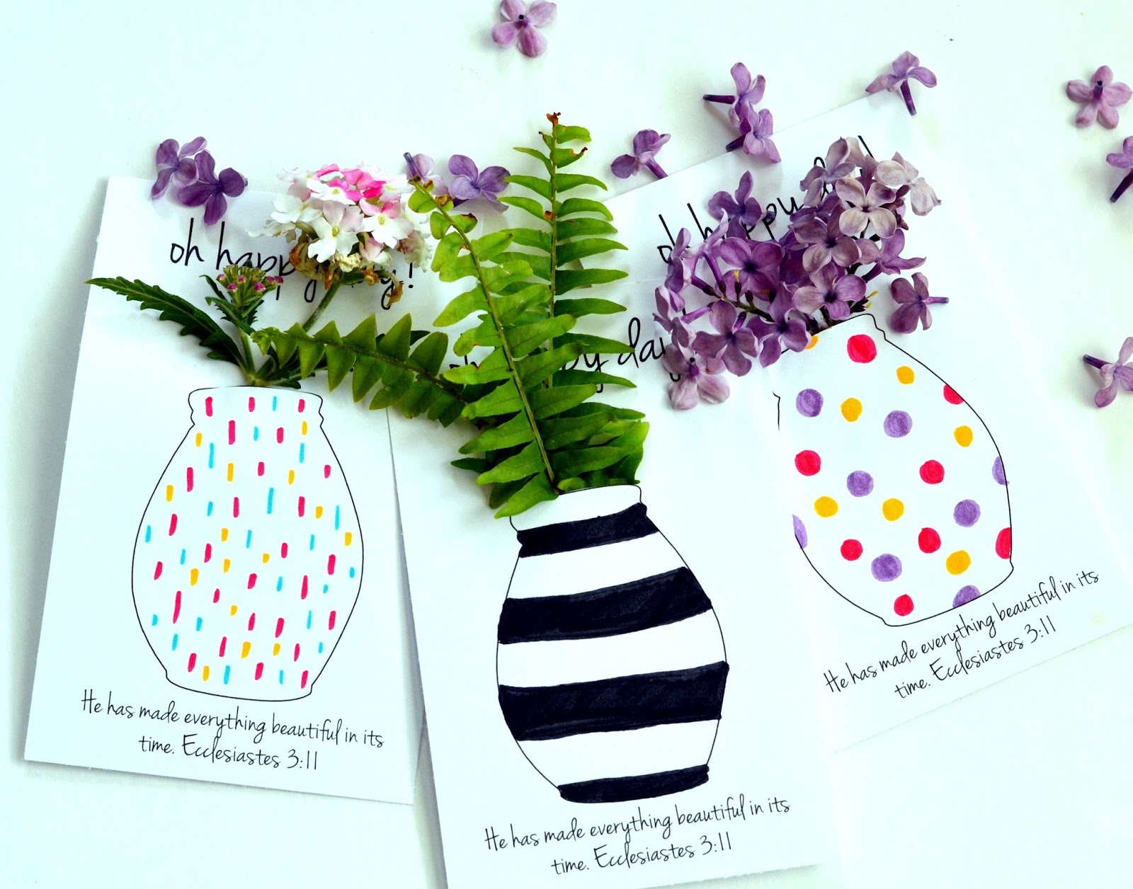 Free Printable Flower Vases That You Can Color For May Day Or Free Printable Flower Vases That You Can Color For May Day Or