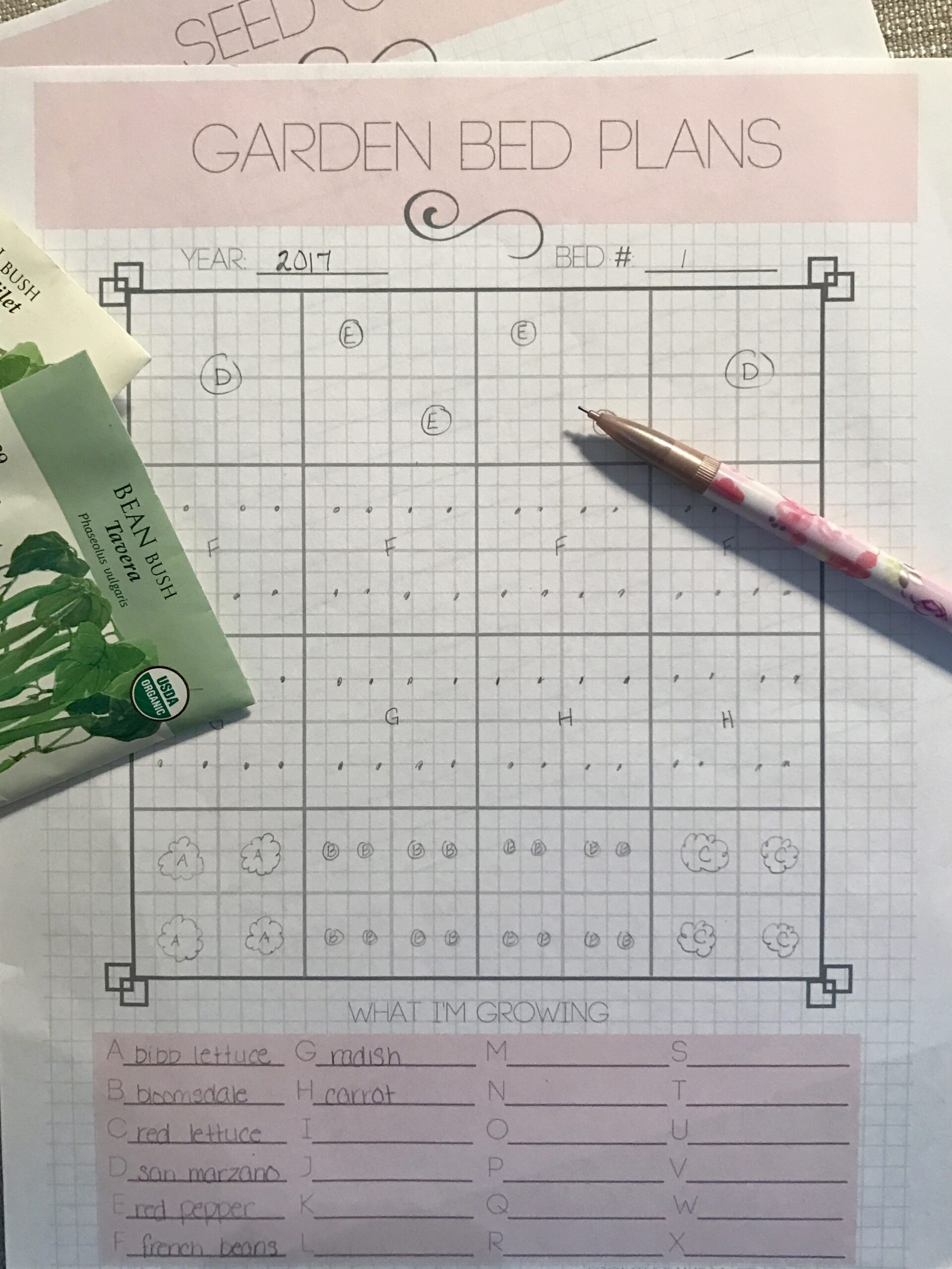 Free Printable Garden Journal Template