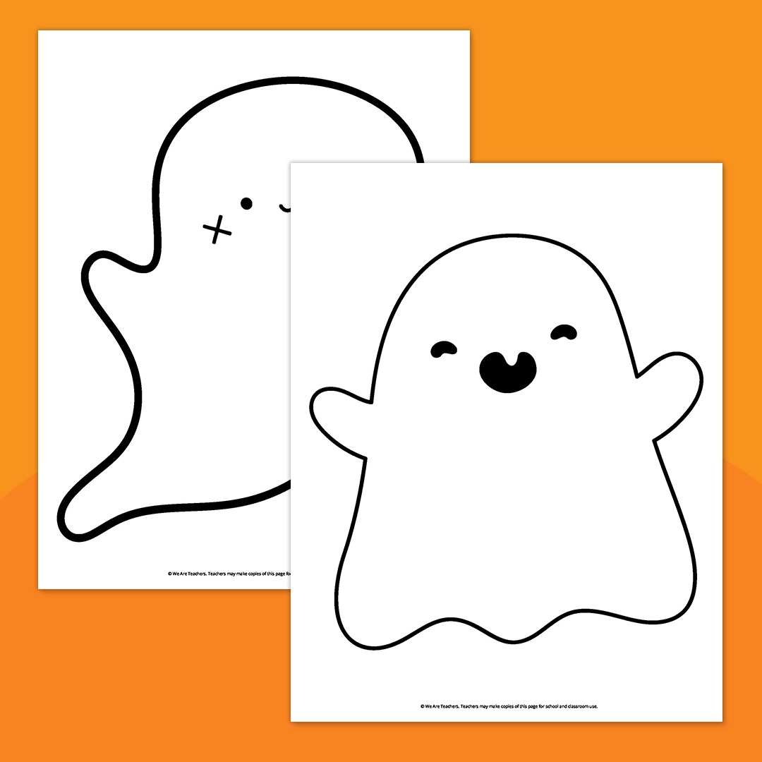 Free Printable Ghost Templates