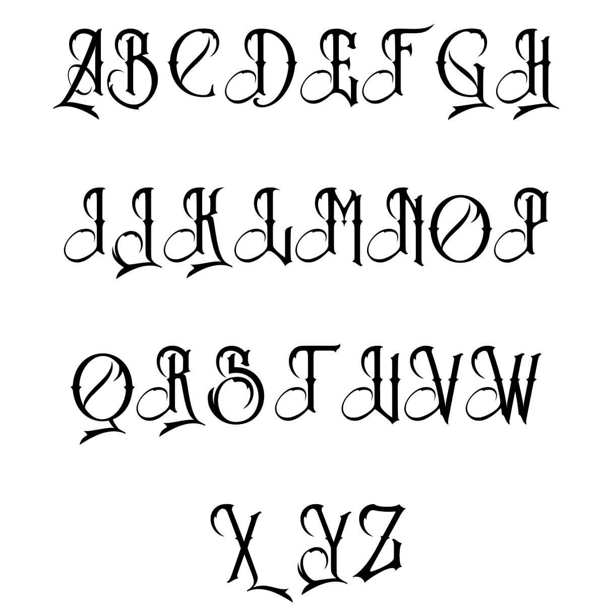 Free Printable Templates For Alphabet Letters