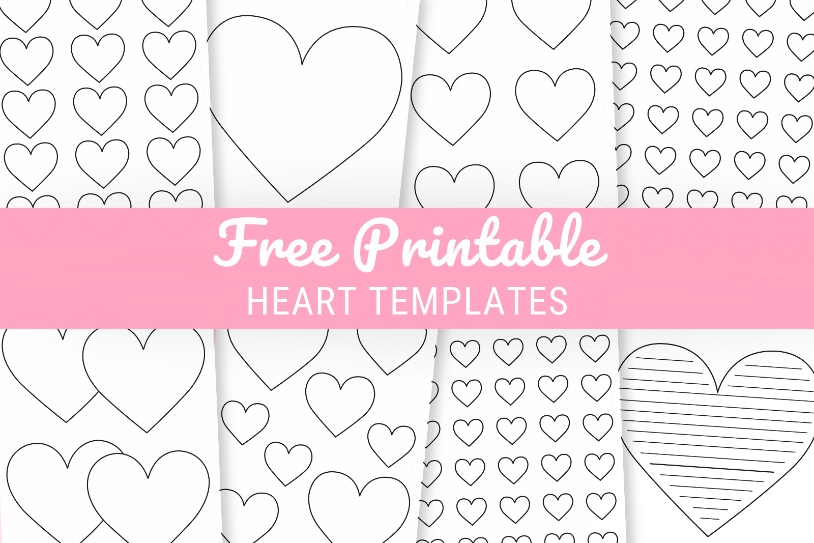 Free Printable Heart Templates