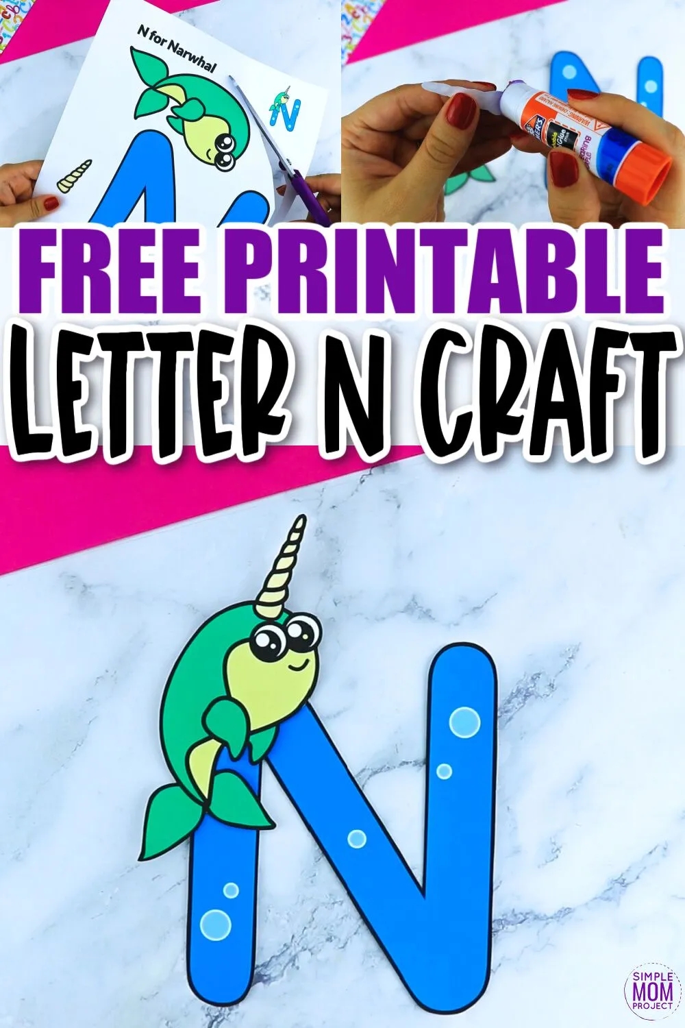 Free Printable Letter N Craft Template Simple Mom Project Free Printable Letter N Craft Template Simple Mom Project