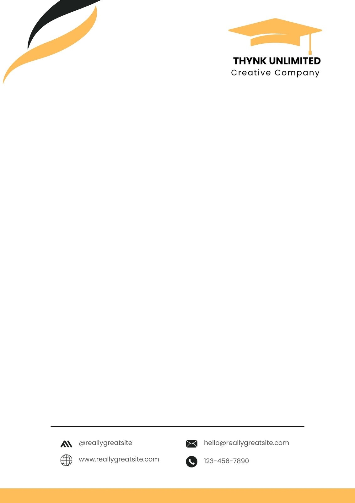 Free Printable Letterhead Templates You Can Customize Canva