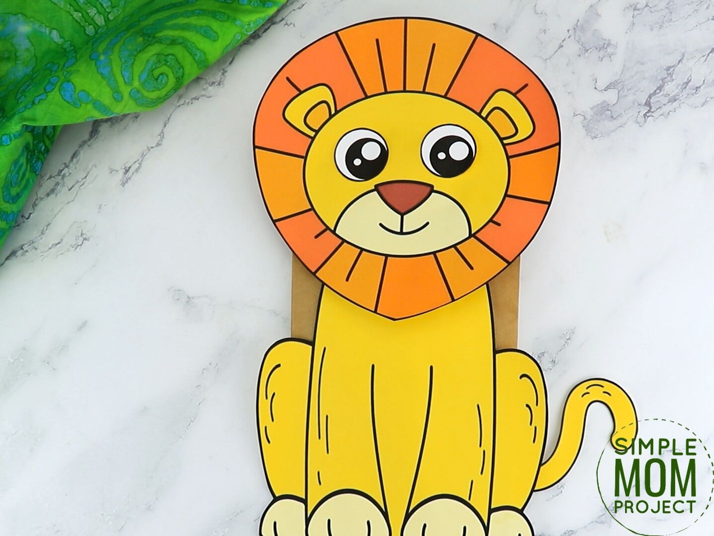 Free Printable Lion Craft Template