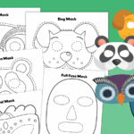 Free Printable Mask Templates For Characters Animals And More