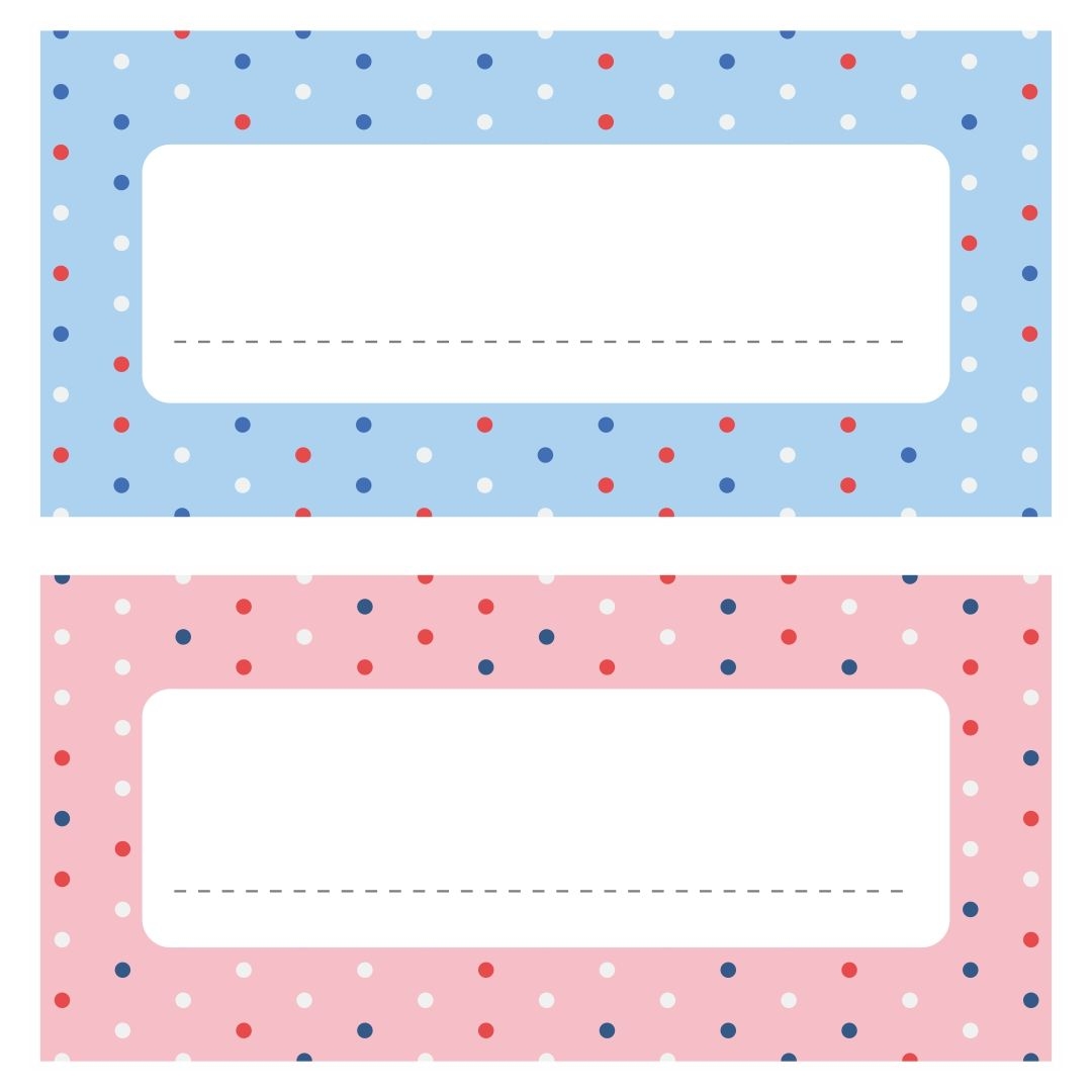 Editable Name Tag Template Free Printable