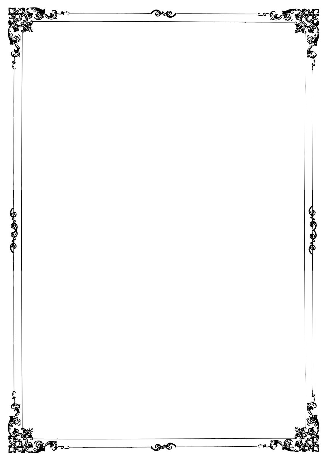 Free Printable Page Border Templates You Can Customize Canva