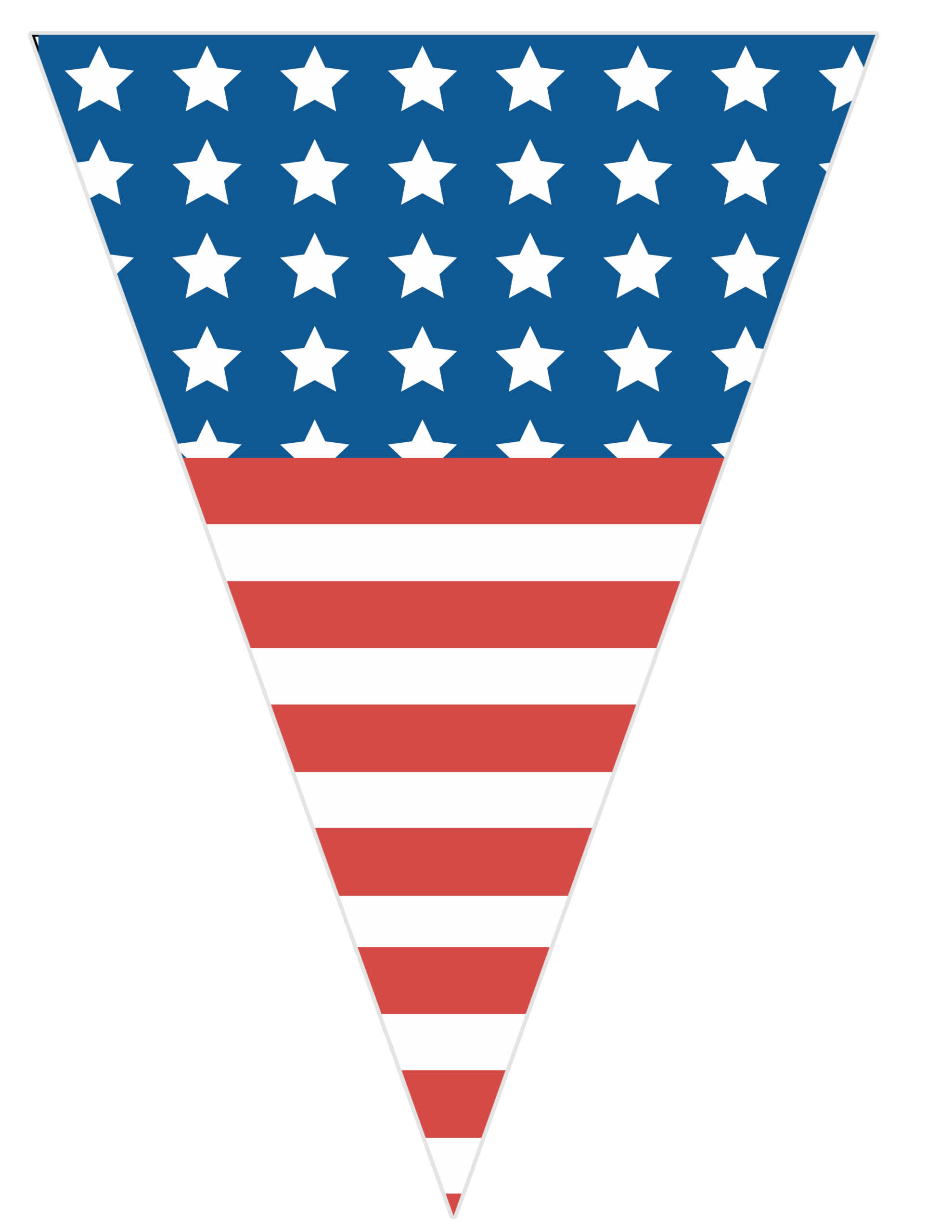 Free Printable Patriotic Banner Letters Numbers U0026 Symbols Lovely Planner