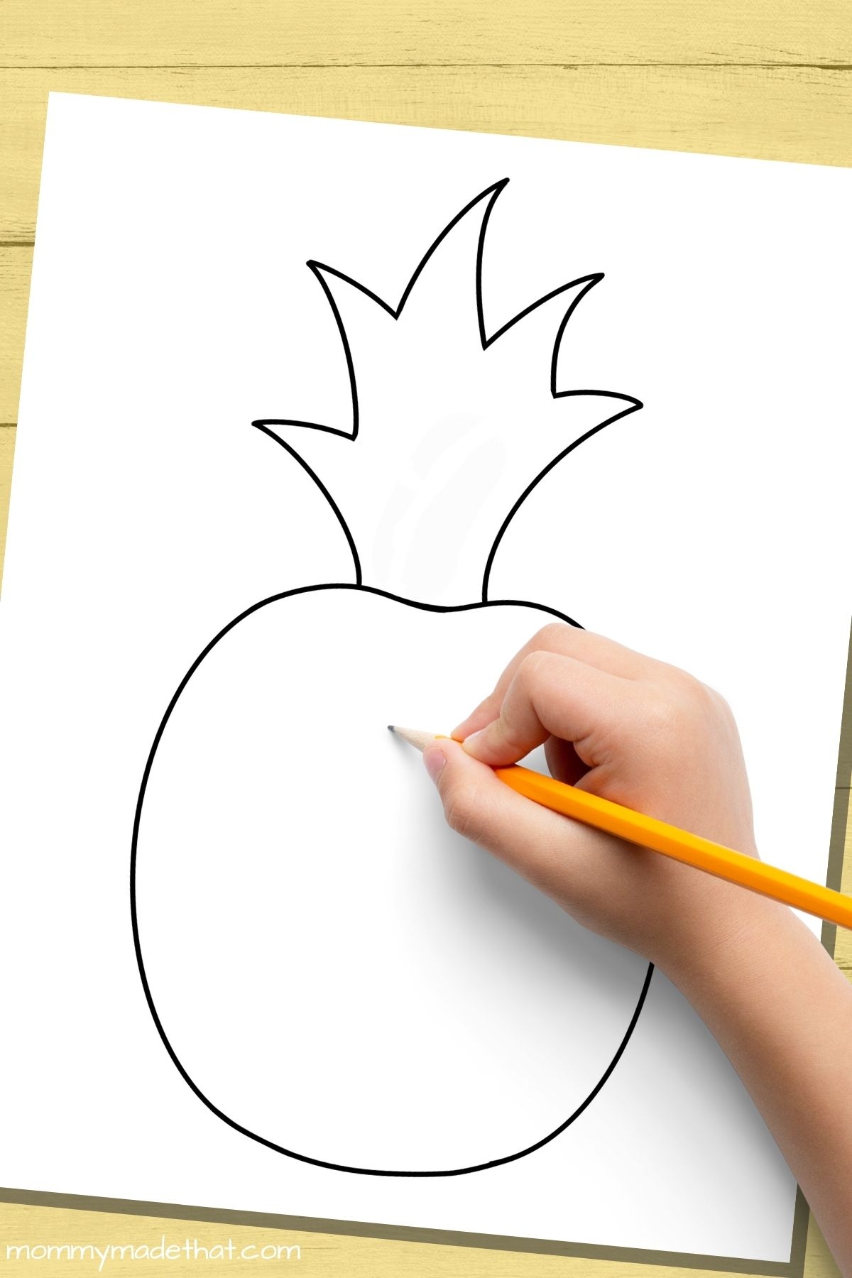 Free Printable Pineapple Templates U0026 Outlines