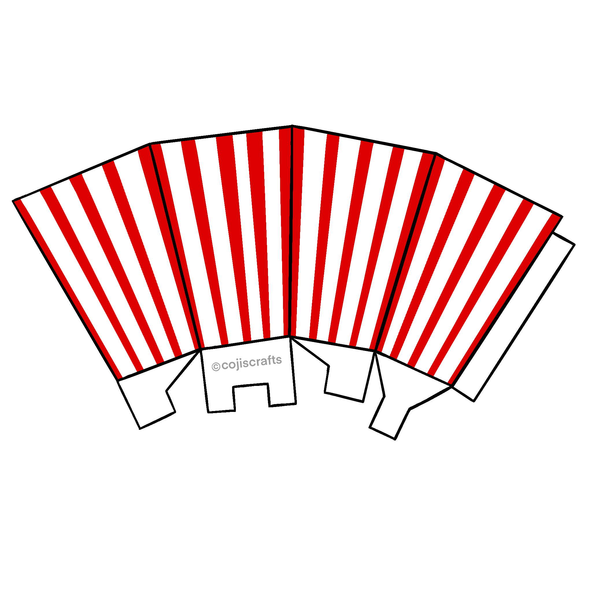 FREE Printable Popcorn Bucket Coji s Crafts 