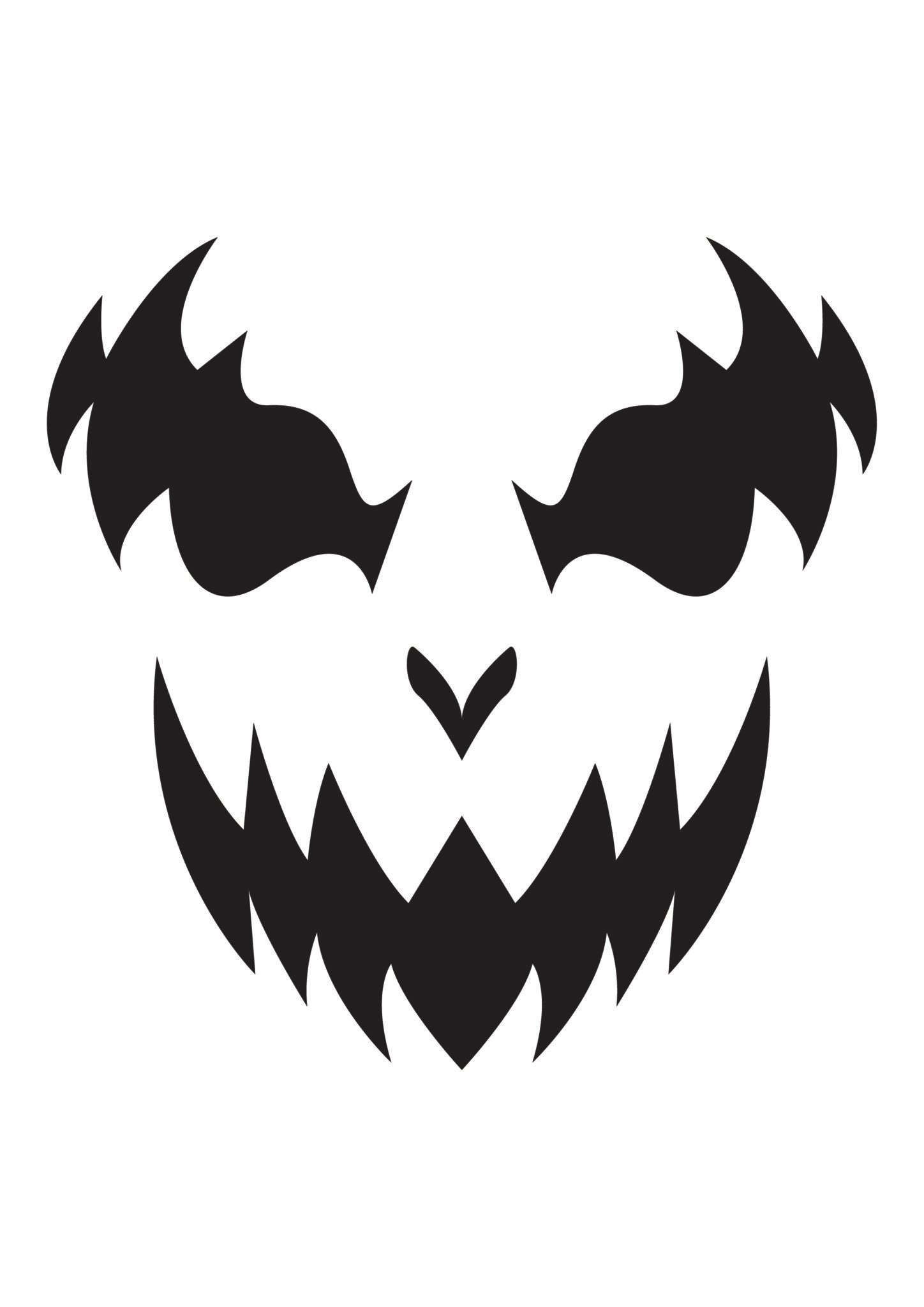 Free Printable Pumpkin Carving Template