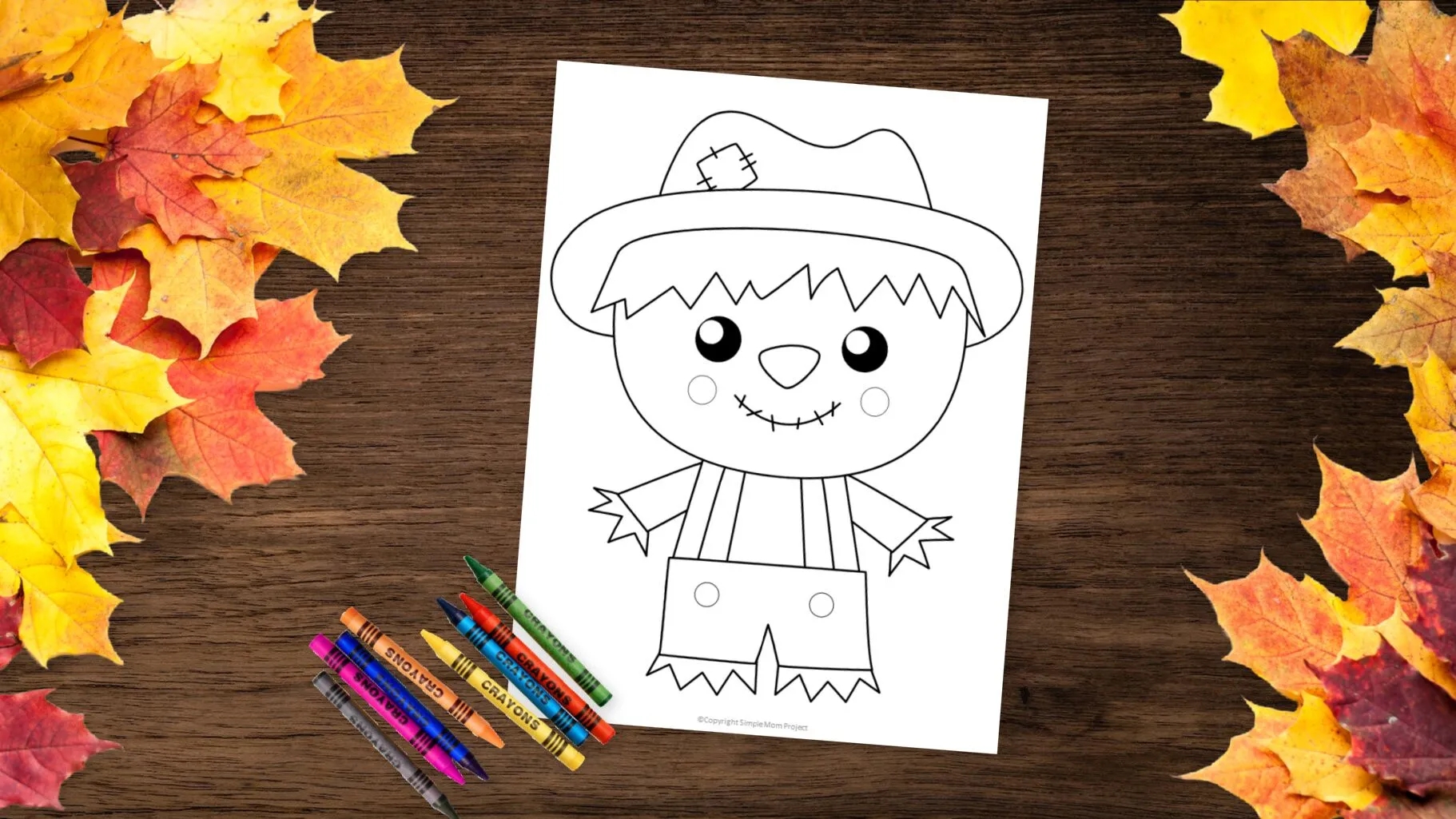 Free Printable Scarecrow Template Simple Mom Project Free Printable Scarecrow Template Simple Mom Project