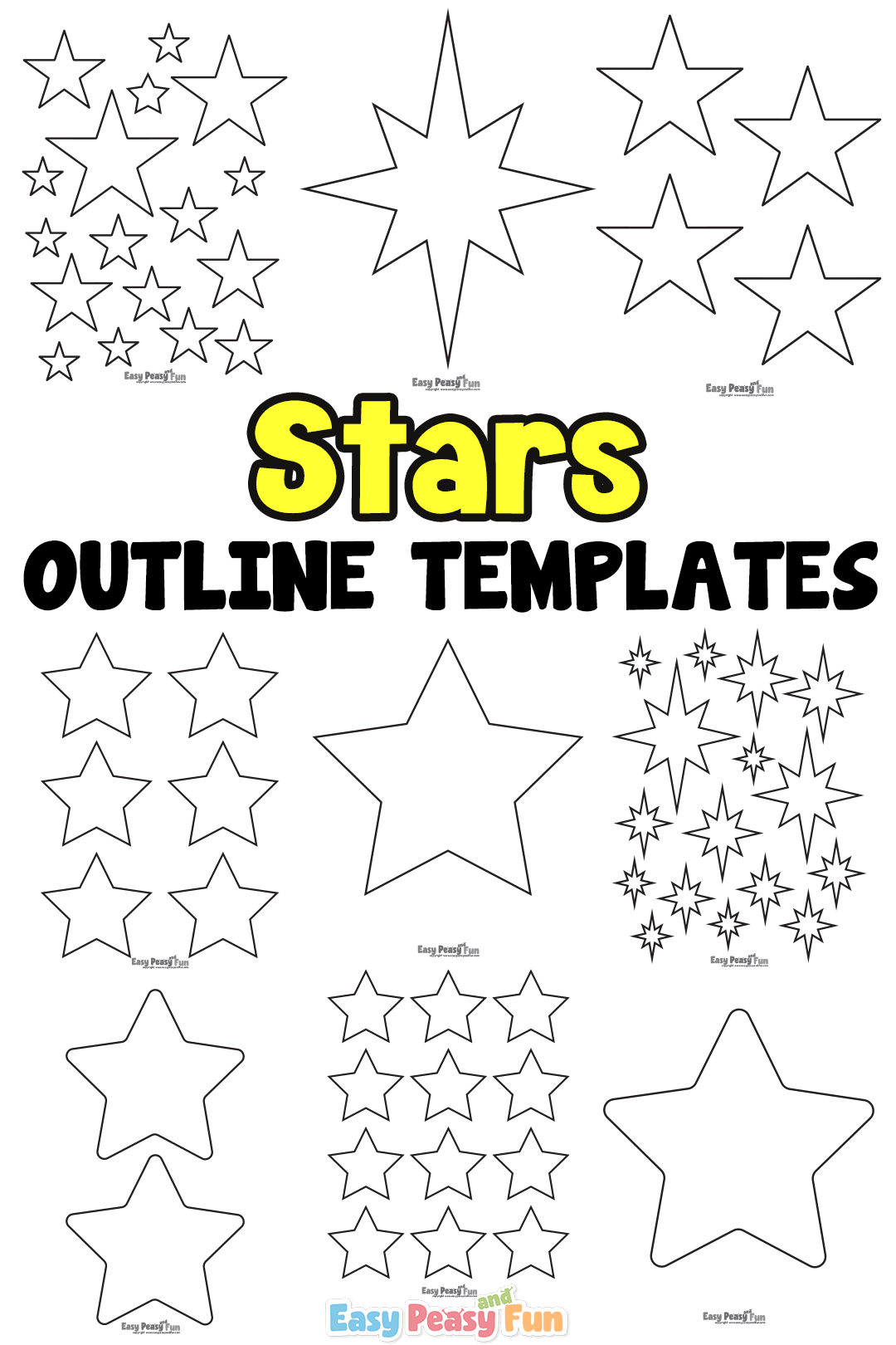 Free Large Star Template Printable Free Large Star Template Printable
