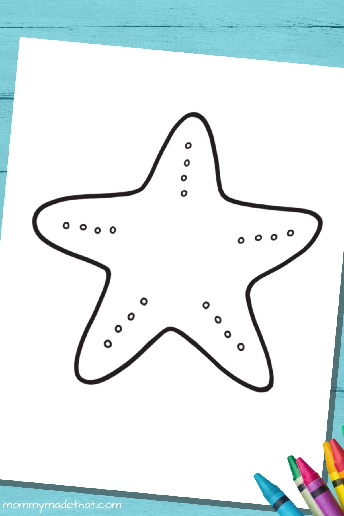 Free Printable Starfish Template U0026 Outlines For Best Ocean Crafts Worksheets Library