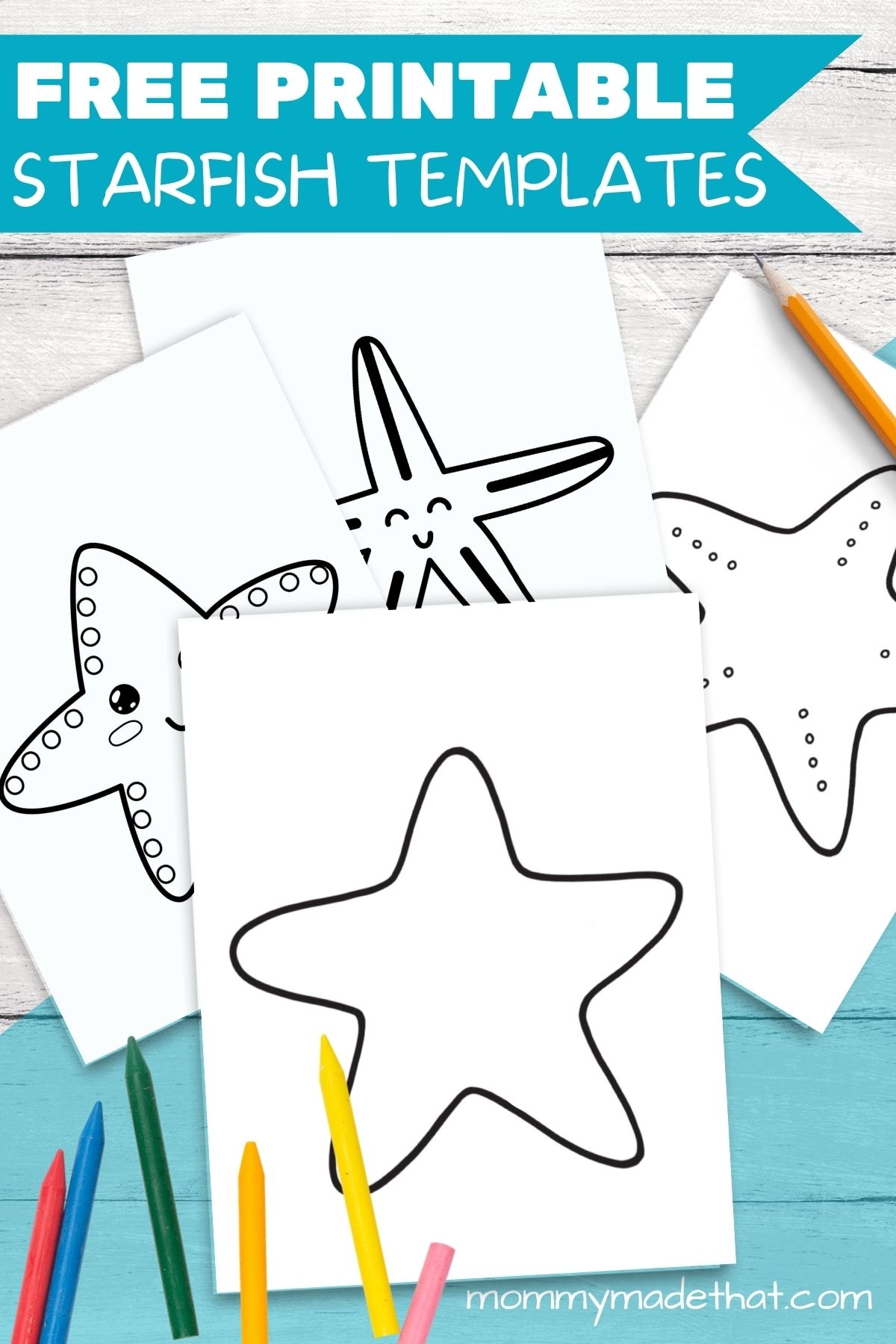 Free Printable Starfish Template U0026 Outlines For Best Ocean Crafts