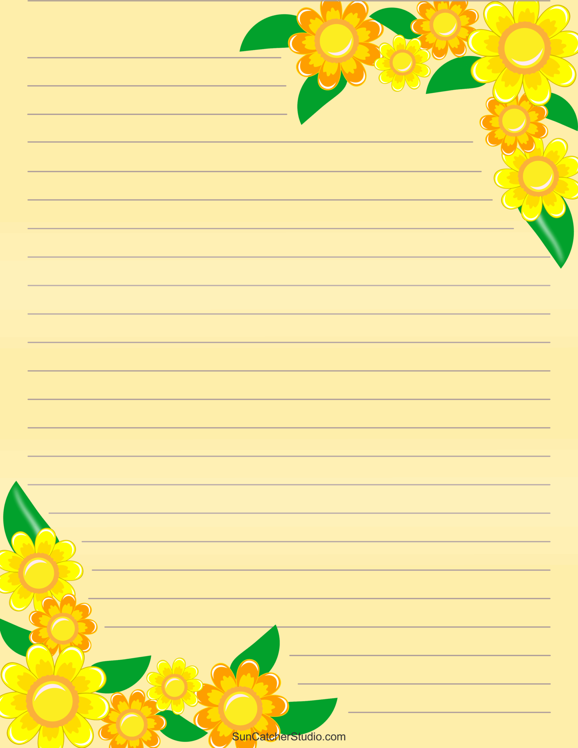 Free Printable Stationery And Lined Letter Writing Paper Free 