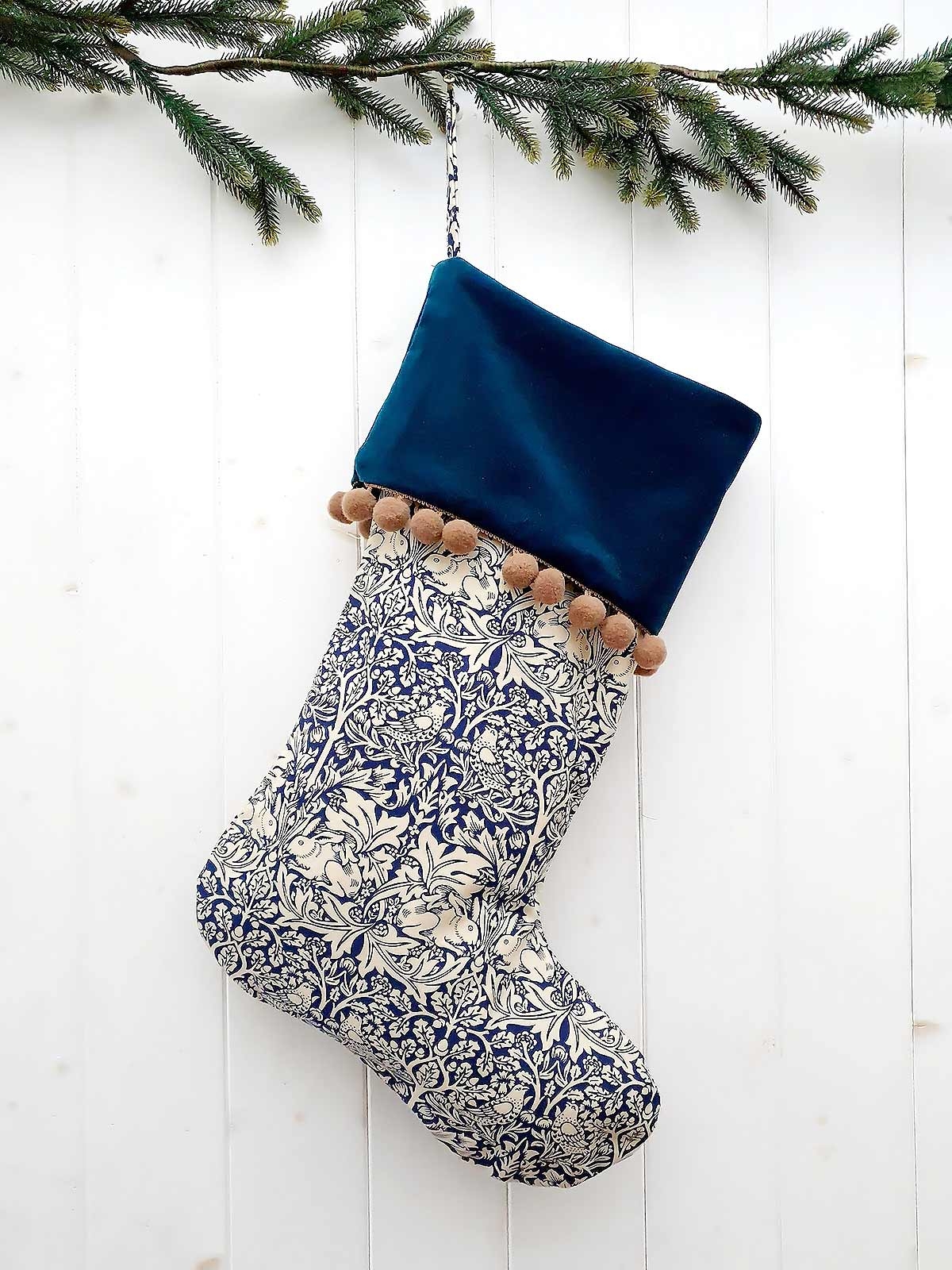 Free Printable Stocking Pattern Template For Christmas Bloom
