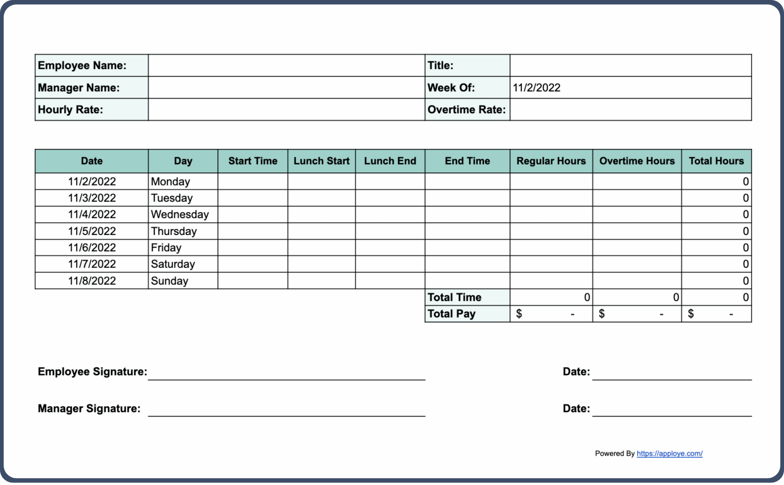 Free Printable Timesheet Templates Excel Word PDF Worksheets Library Free Printable Timesheet Templates Excel Word PDF Worksheets Library