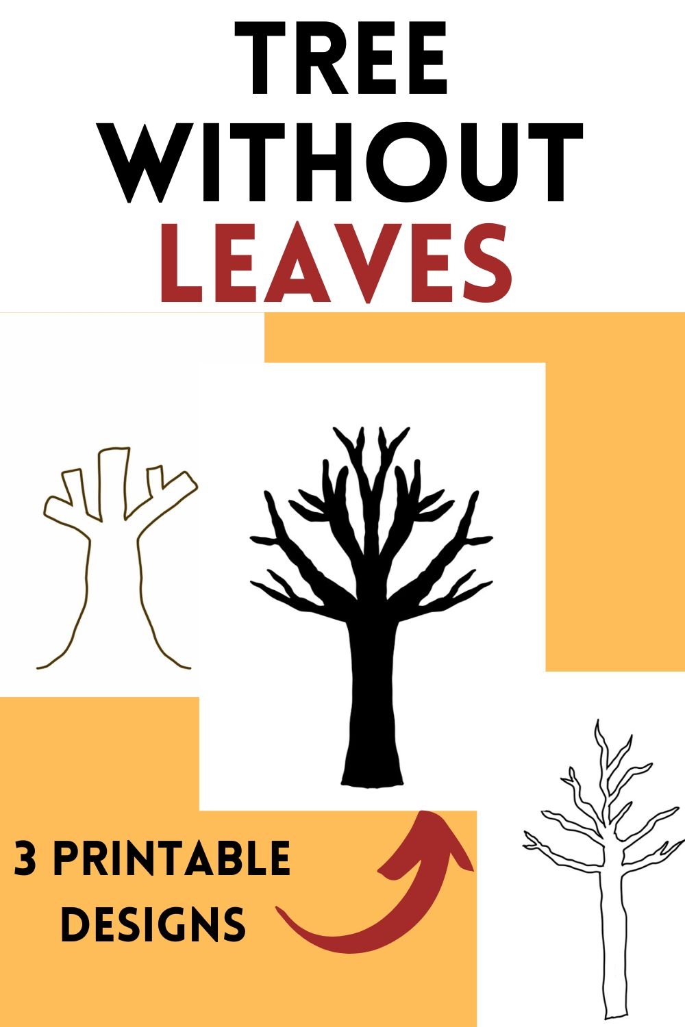 Tree Template Free Printable