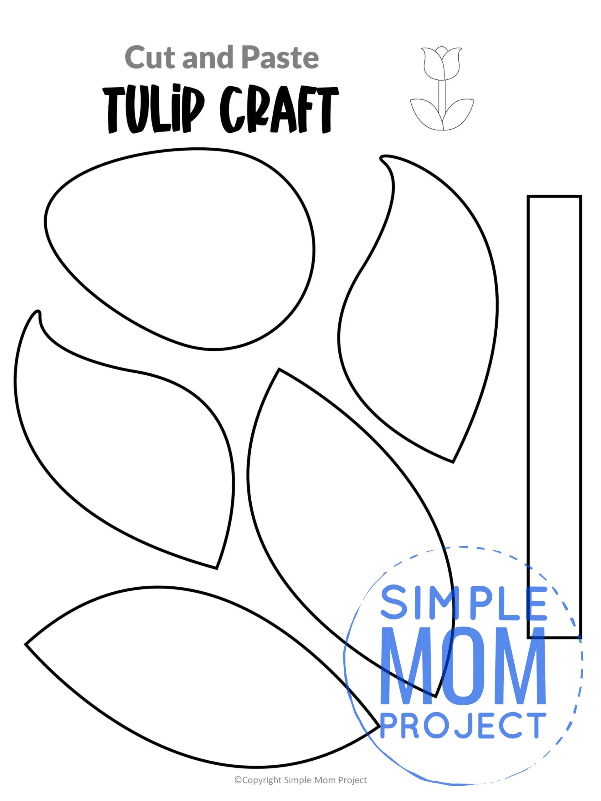 Tulip Template Printable Free