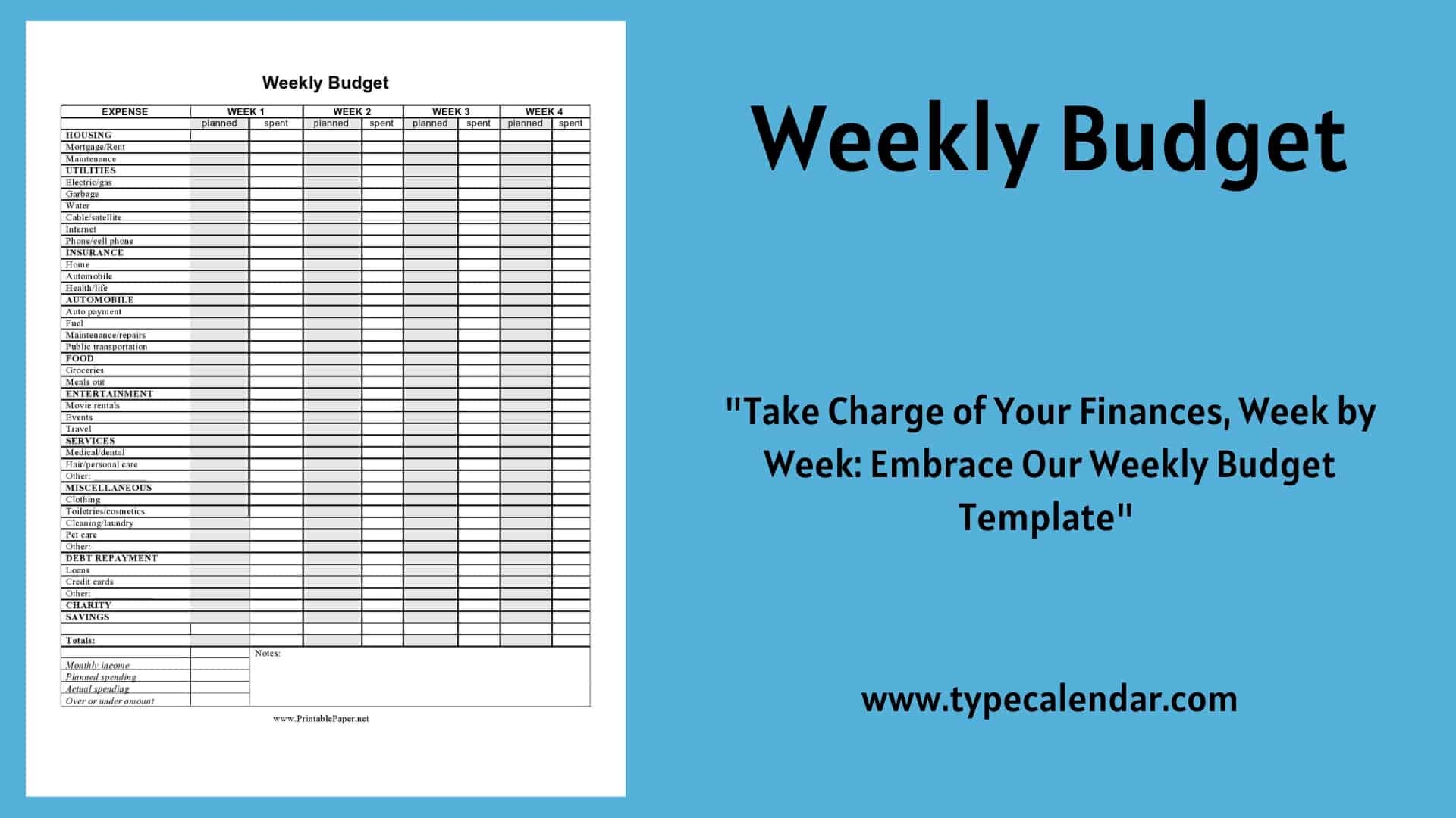 Budget Sheet Template Free Printable Budget Sheet Template Free Printable