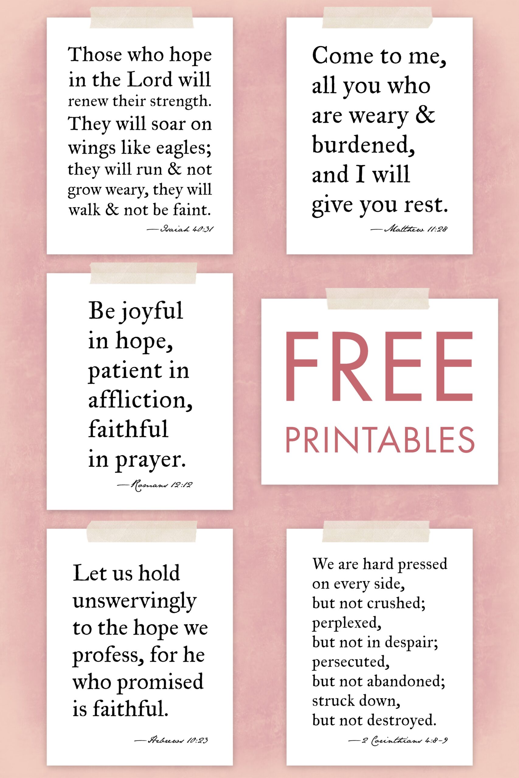 Free Printables Bible Verse Wall Art The Art Of Observation