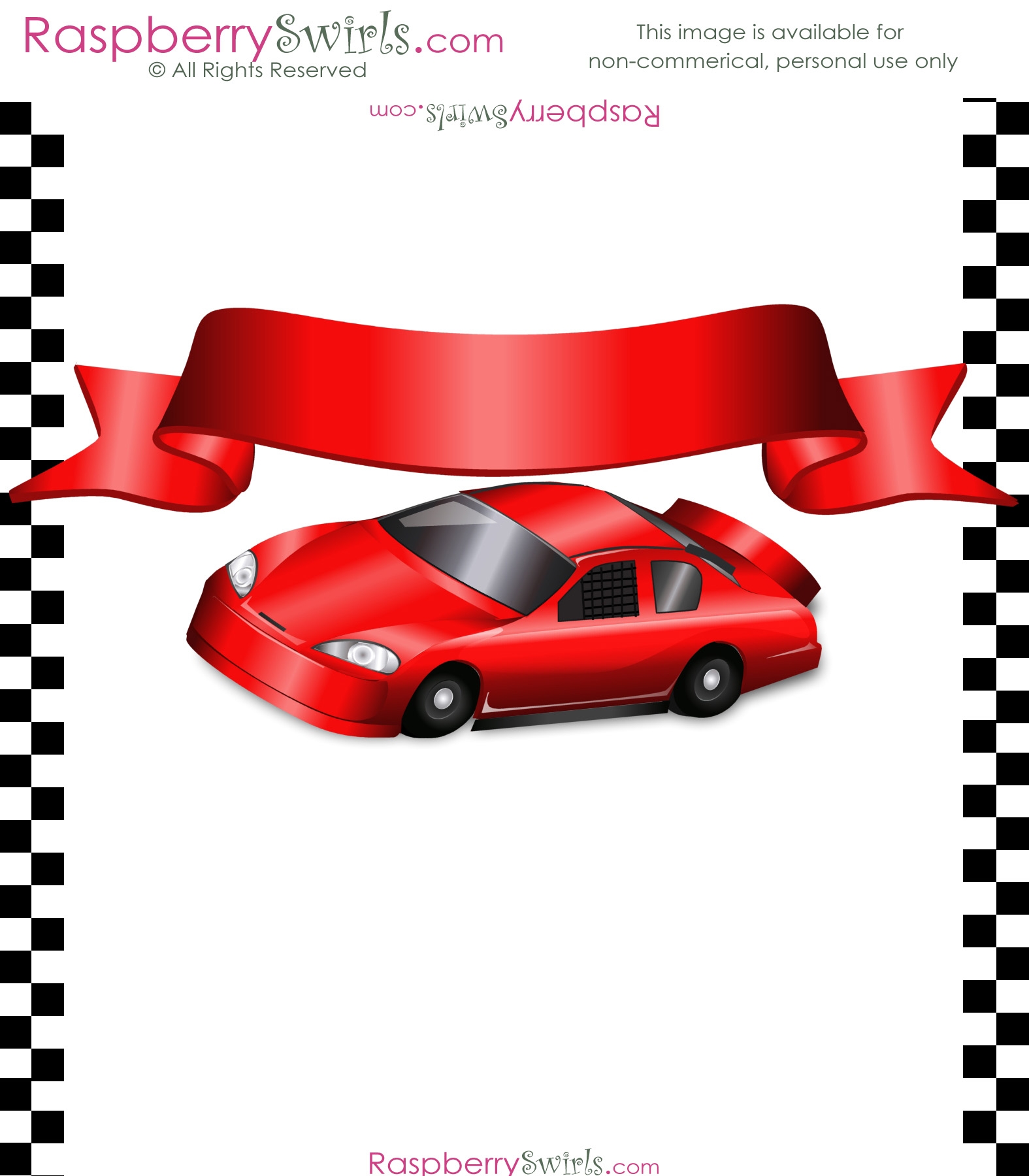 Editable Free Printable Race Car Templates
