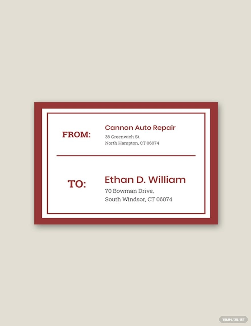 Free Printable Shipping Label Template Free Printable Shipping Label Template