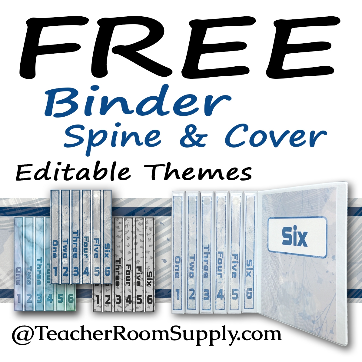 Free Printable Binder Spine Template Free Printable Binder Spine Template