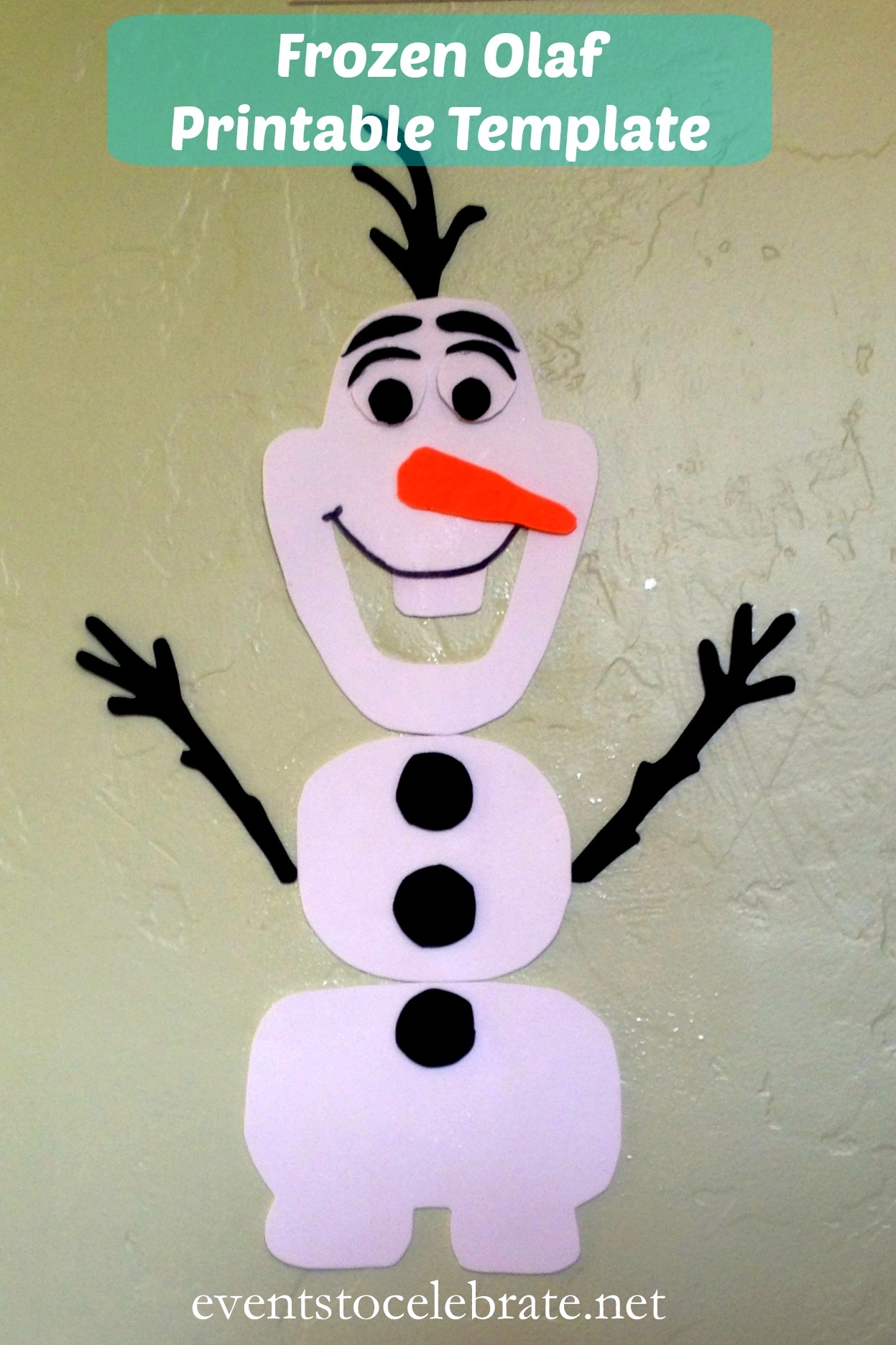 Free Olaf Printable Template