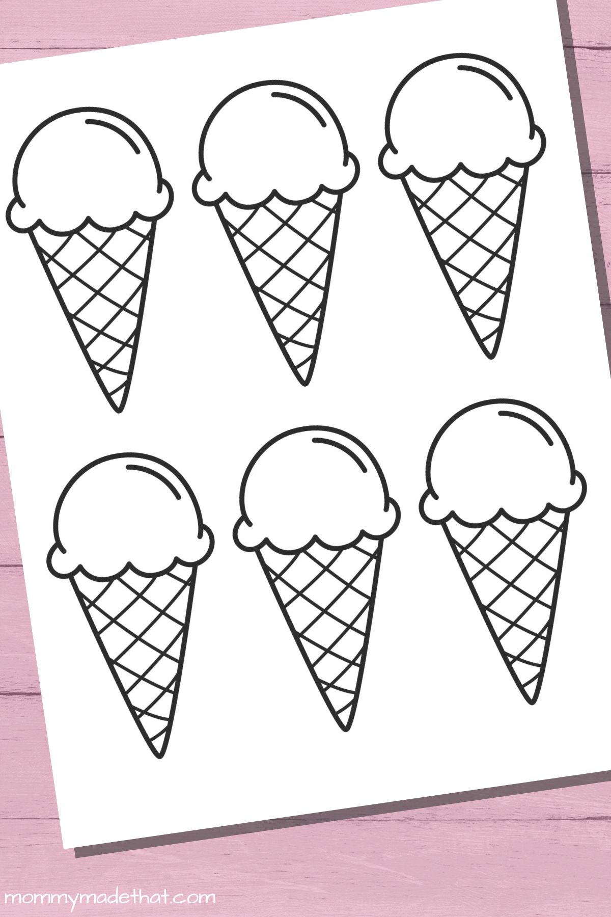 Fun Ice Cream Cone Templates For Crafts U0026 Coloring Worksheets Library Fun Ice Cream Cone Templates For Crafts U0026 Coloring Worksheets Library