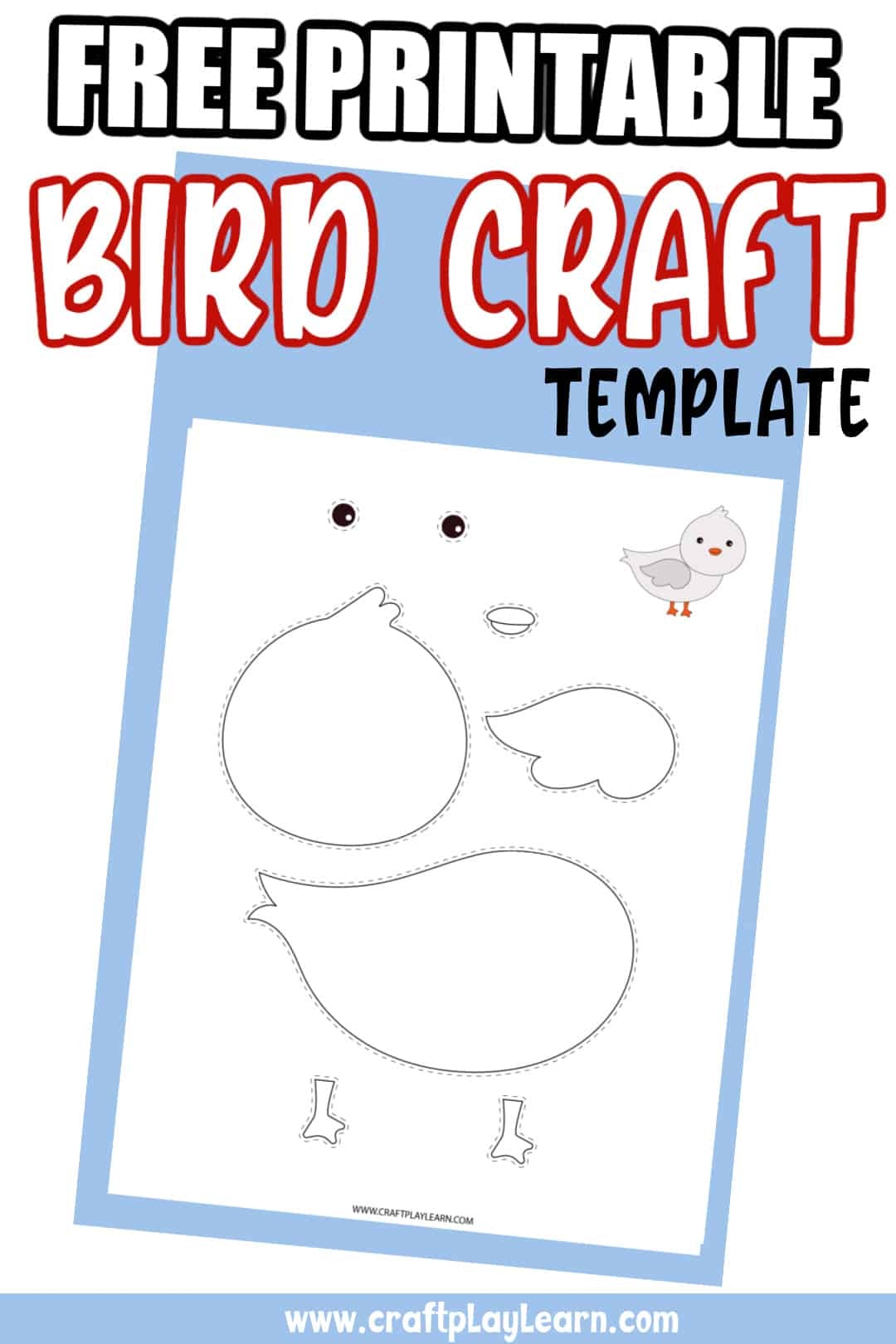 Bird Template Printable Free