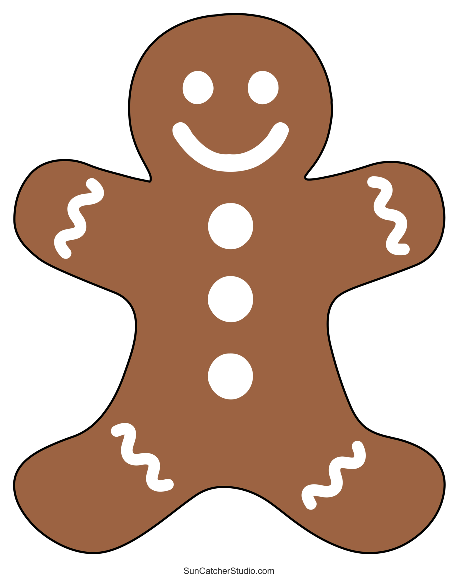 Gingerbread Man Templates Printable Outlines And Patterns Free Printables Monograms Design Tools Patterns U0026 DIY Projects