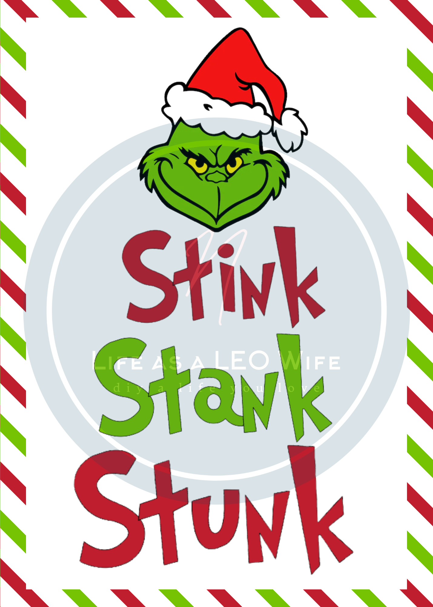 Free Printable Grinch Template Free Printable Grinch Template