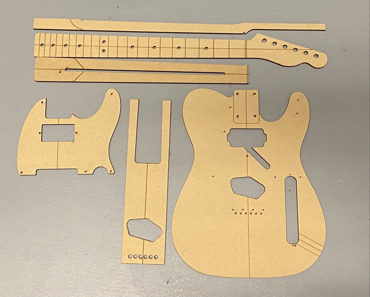 Guitar Building Templates