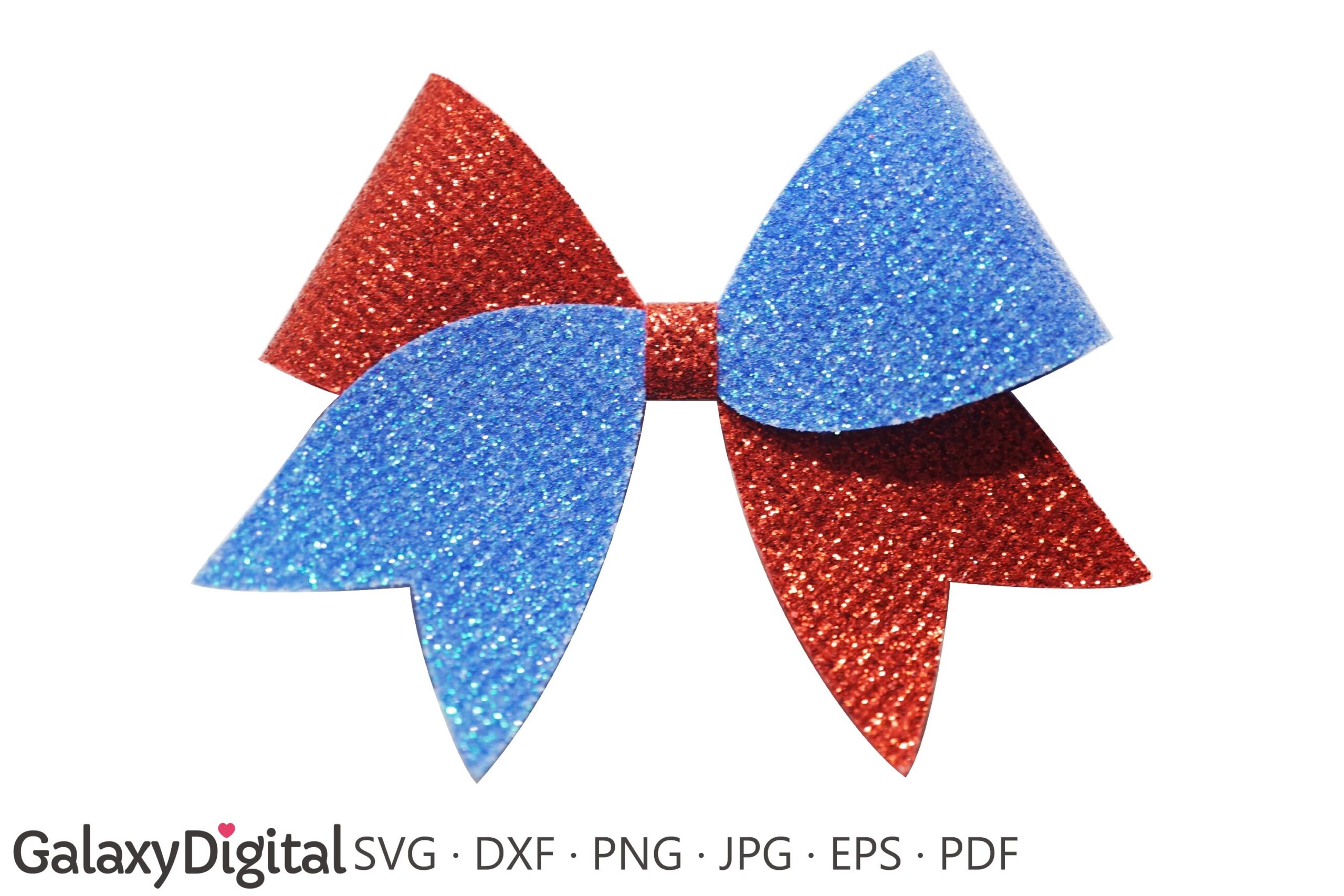 Hair Bow SVG Cheer Bow Template SVG