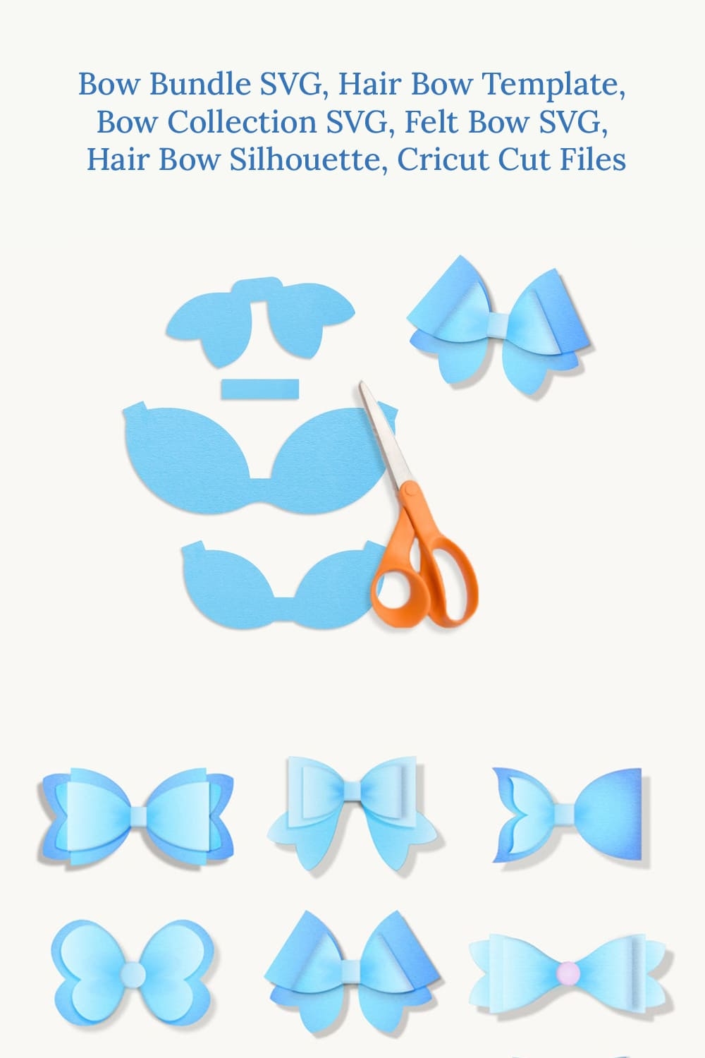 Hair Bow Template Hair Bow Template